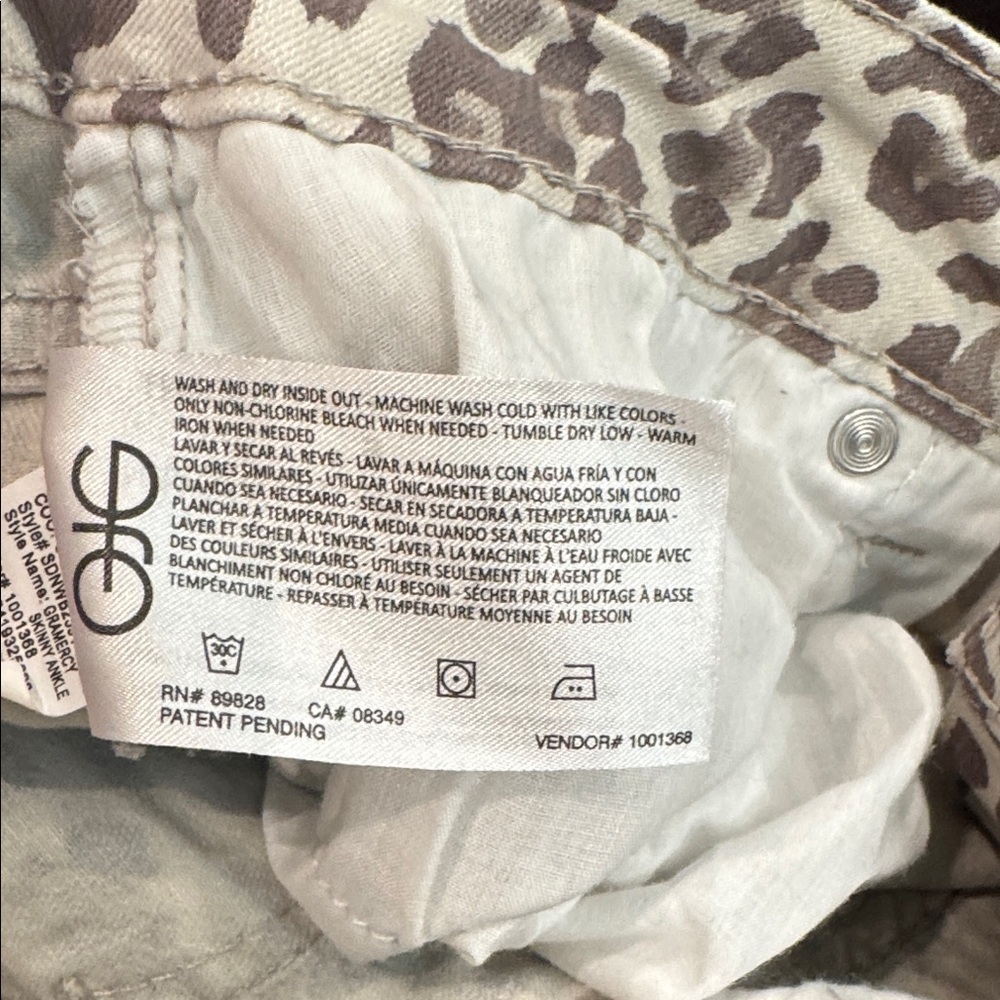 Nine West Leopard Print Jeans - Picture 8 of 9